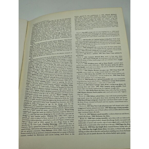 Great Fashion Designs of the Forties Paper Dolls By Tom Tierney New UNCUT - Picture 10 of 11